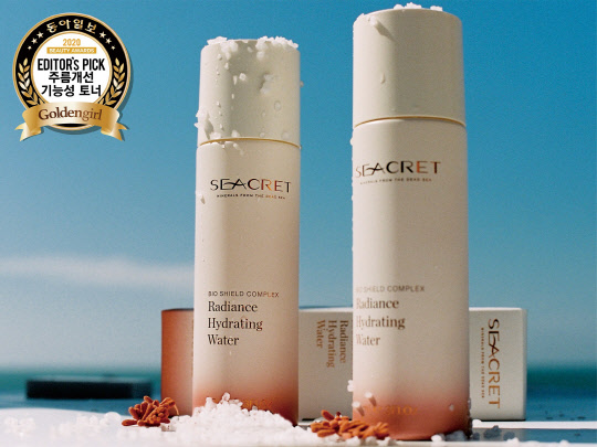 동아일보 뷰티 어워드 '골든걸 에디터스픽'에 선정된 '시크릿 바이오 쉴드 콤플렉스 래디언스 하이드레이팅 워터'    [사진제공 = 시크릿다이렉트코리아]